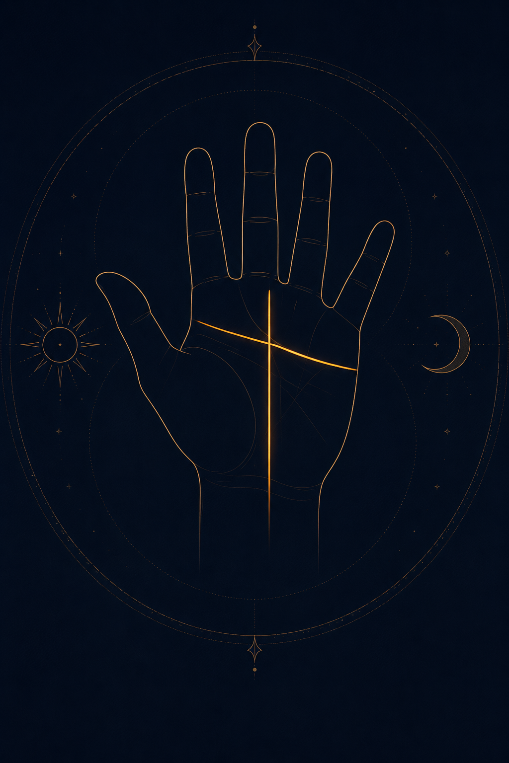 Hand illustration highlighting the Sun Line